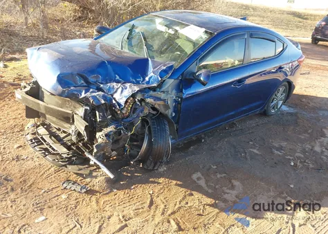 2018 Hyundai Elantra Sel z USA, uszkodzony, nr VIN 5NPD84LF0JH252692